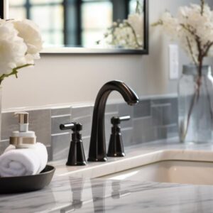 classic-faucet-reflects-marble-countertop-welllit-bathroom_157027-4144
